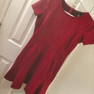 Derek♡Heart Vintage Velvet Mini Dress